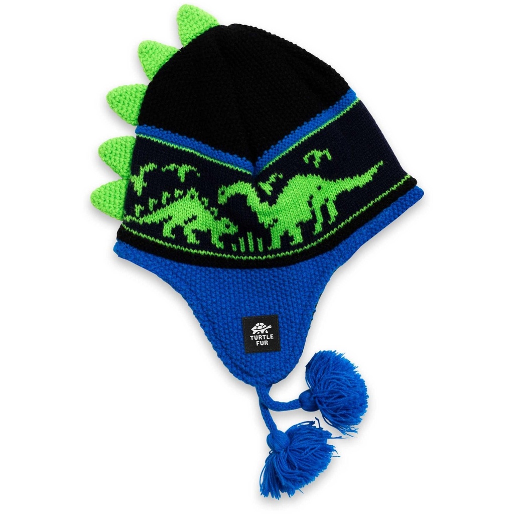 Turtle Fur Kids' Dr. Dino Earflap Beanie