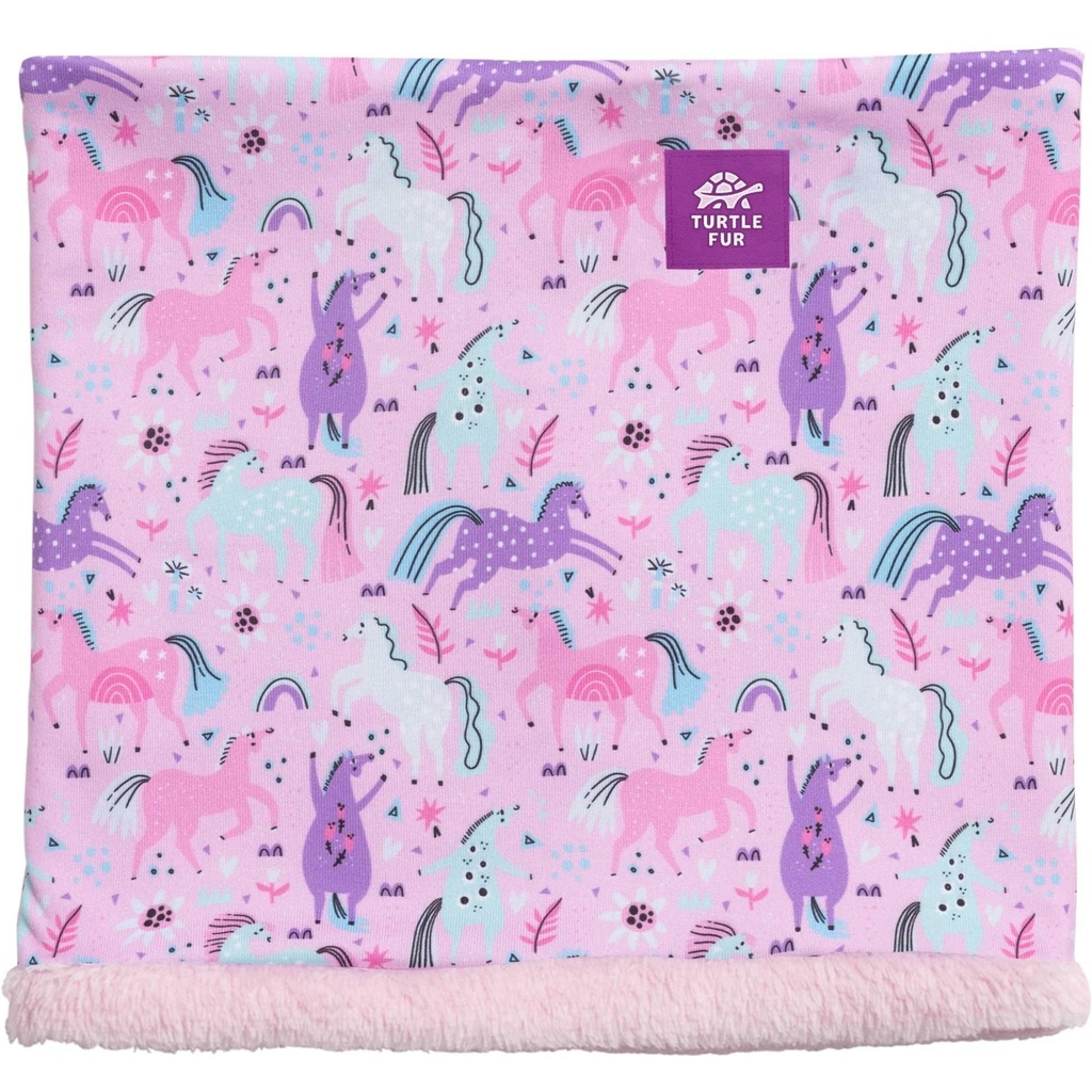 [000158472000000] Turtle Fur Kids' Lined Comfort Shell Neck Wamer (Neigh Neigh)