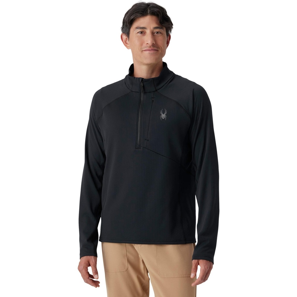 Spyder Men's Gridweb Fleece Half Zip Pullover
