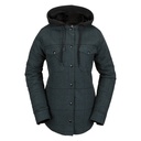 Volcom Women's Hooded Flannel Jacket