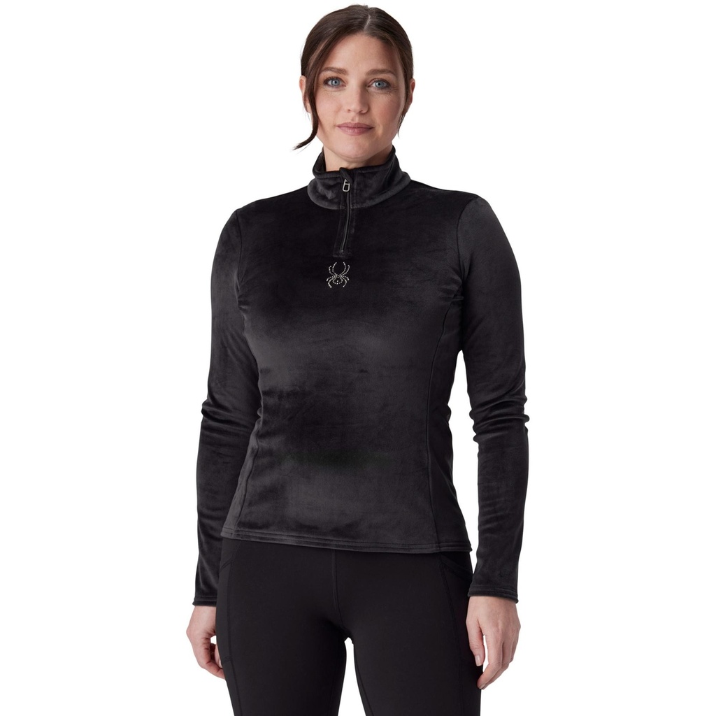 Spyder Women's Shimmer Bug Half Zip Top