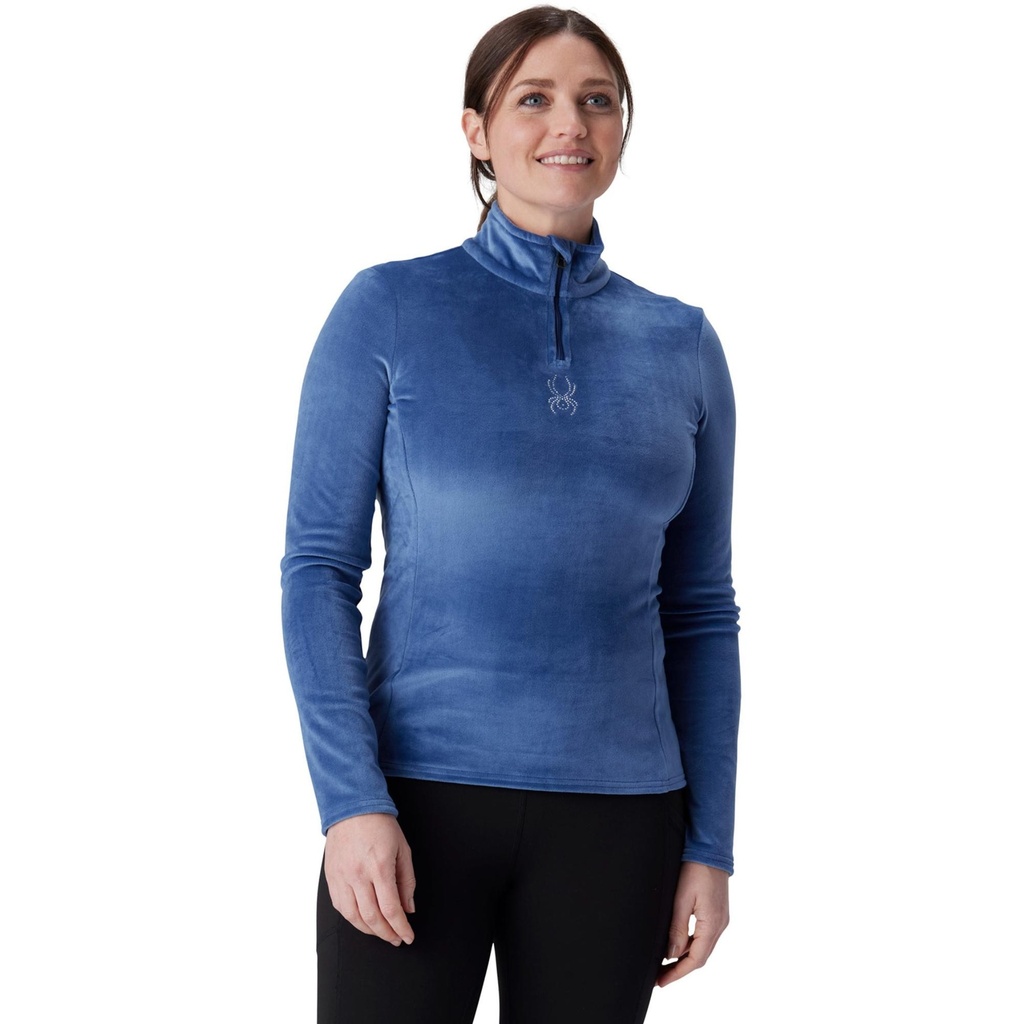 Spyder Women's Shimmer Bug Half Zip Top