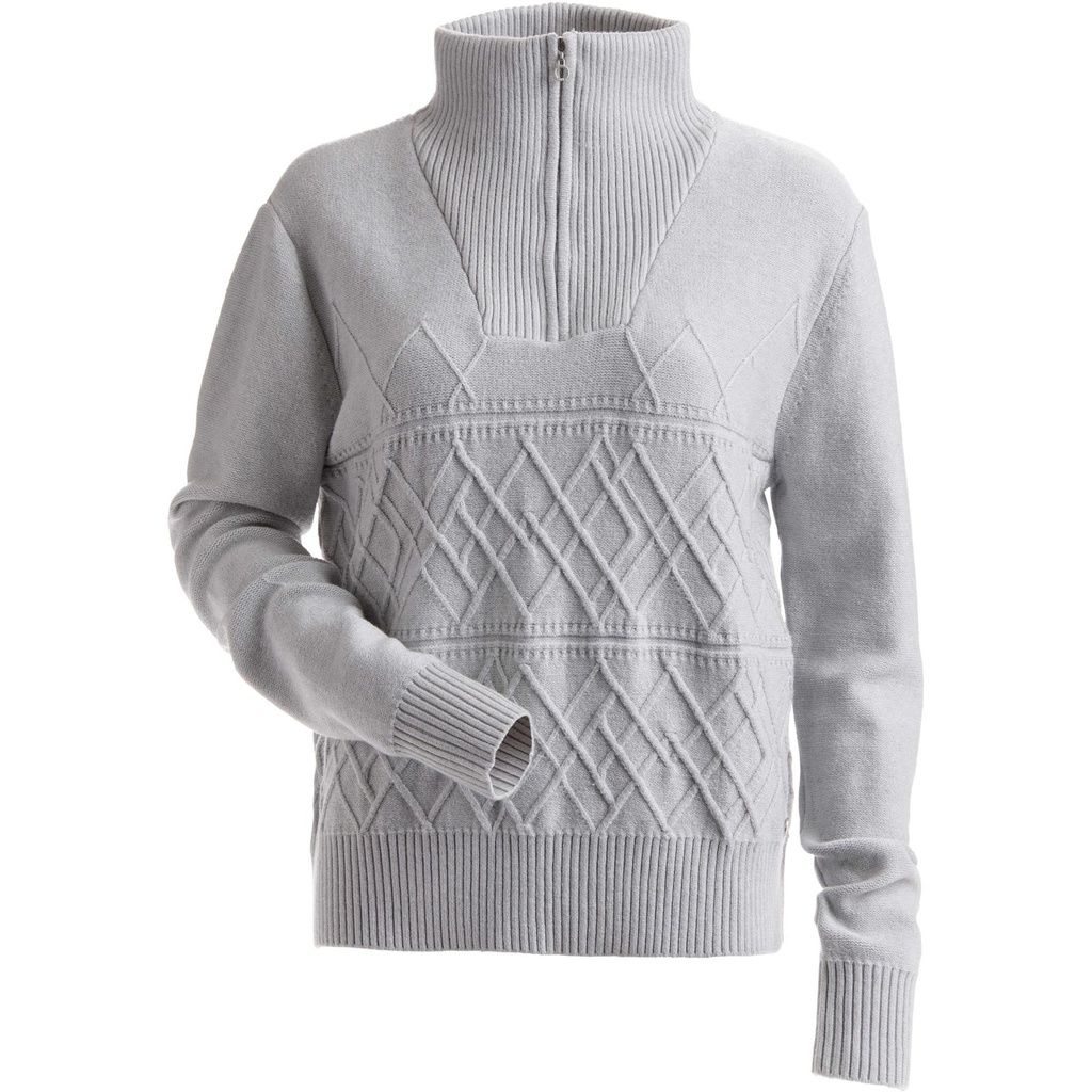 Nils Women's Blue Bird 1/4 Zip Sweater