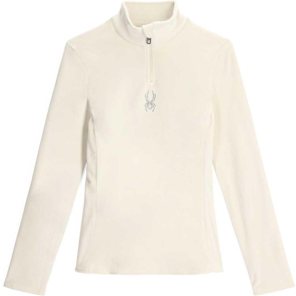 Spyder Women's Shimmer Bug Half Zip Fleece Pullover