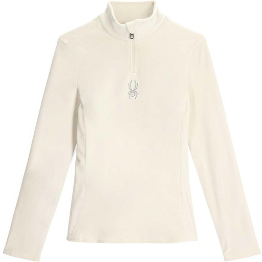 Spyder Women's Shimmer Bug Half Zip Fleece Pullover