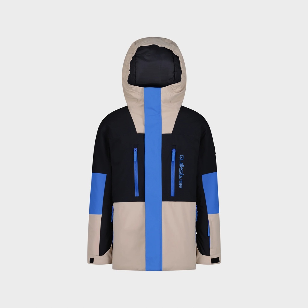 Quiksilver Boys' Tri-Block Vessel Snow Jacket