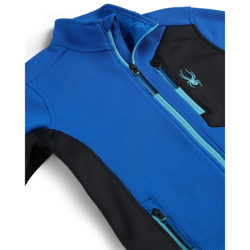 Spyder Boys' Bandit Full Zip Fleece Jacket