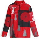 Spyder Boys' Jacob's Half Zip Turtleneck