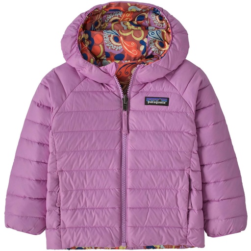 Patagonia Little Girls' Reversible Down Sweater Hoodie