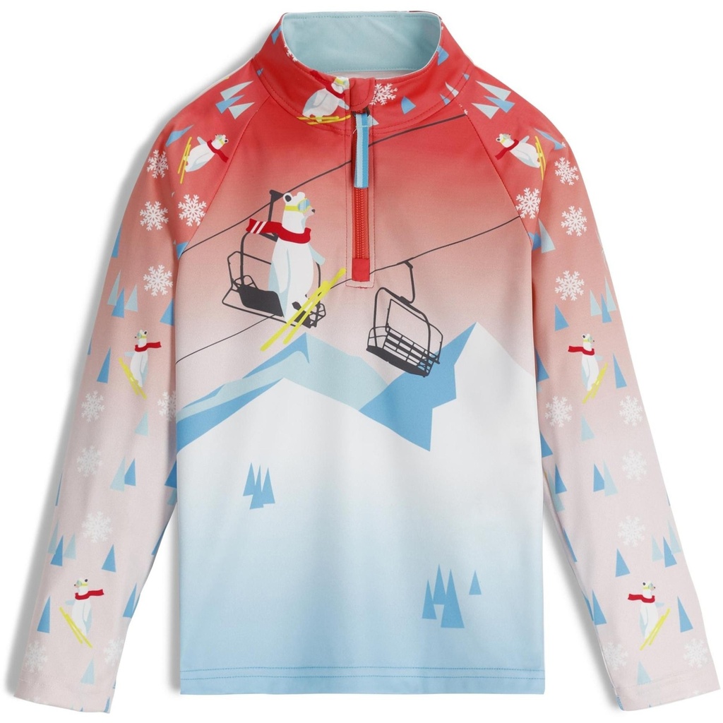 Spyder Little Girls' Reflect 1/2 Zip