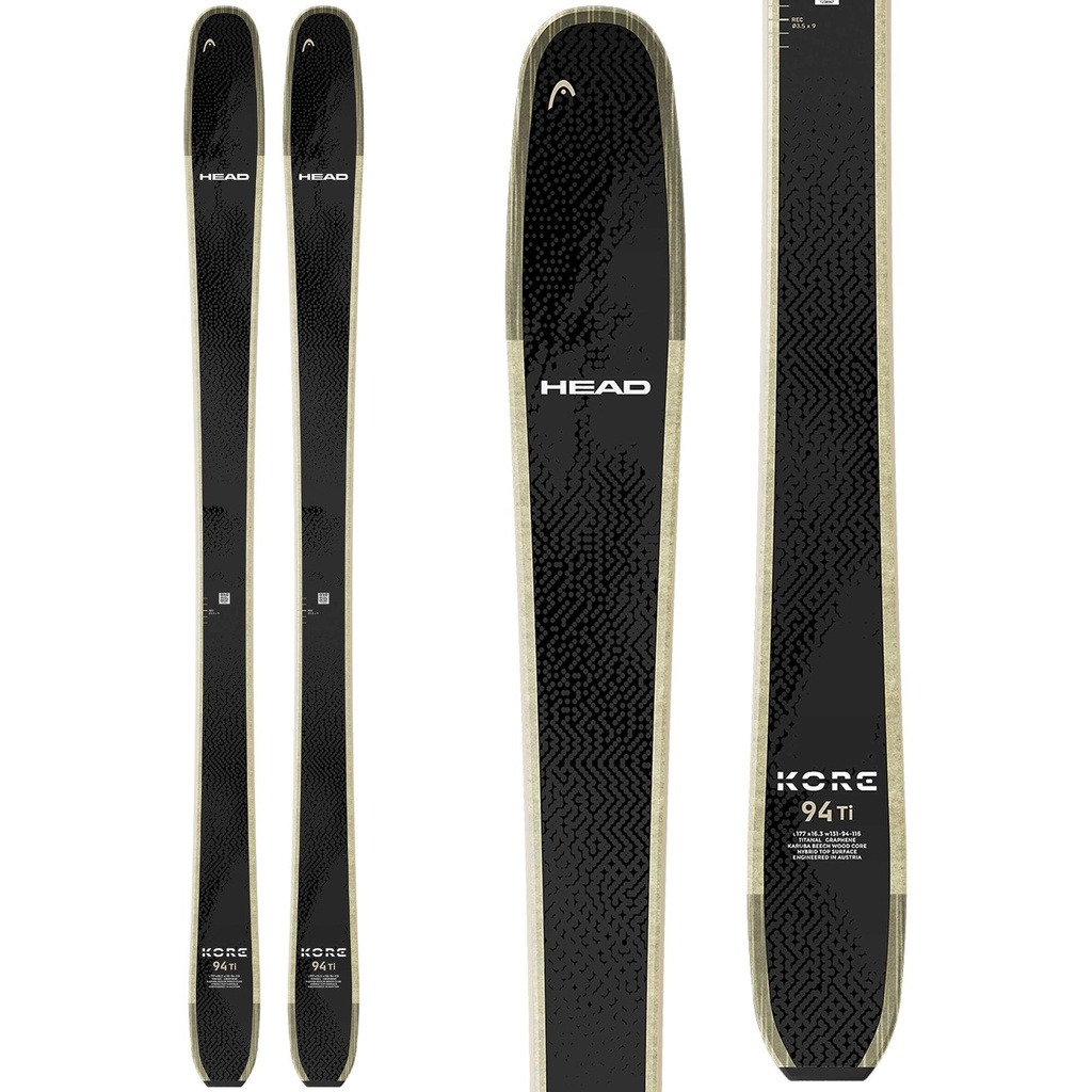 Head Men's Kore 94 Ti Skis