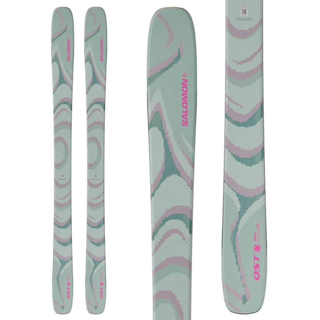 Salomon QST 100 Cosmic Sky Freeride Skis '27