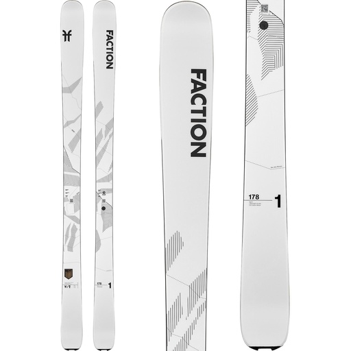 Faction Men's Agent 1 All Mountain Skis