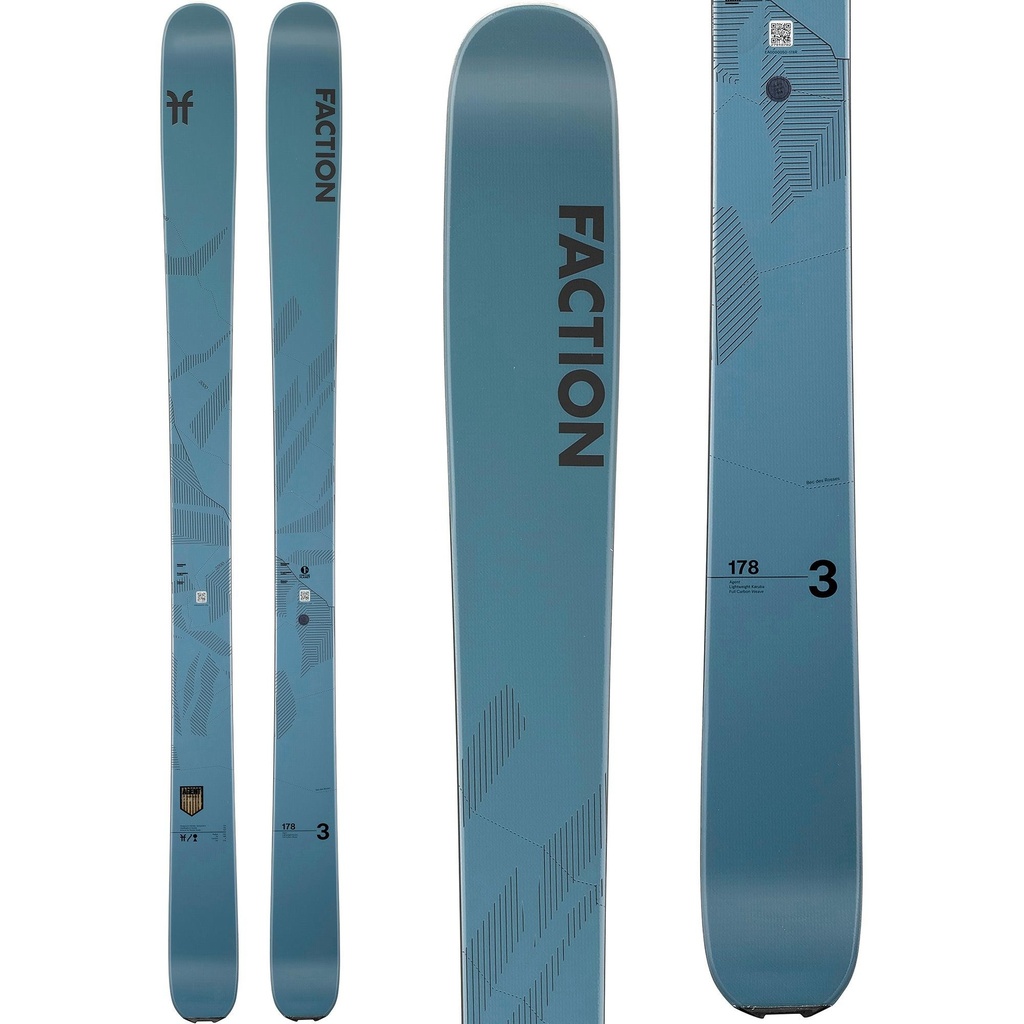 Faction Men's Agent 3 All Mountain Skis
