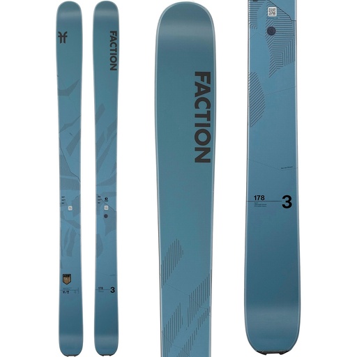 Faction Men's Agent 3 All Mountain Skis