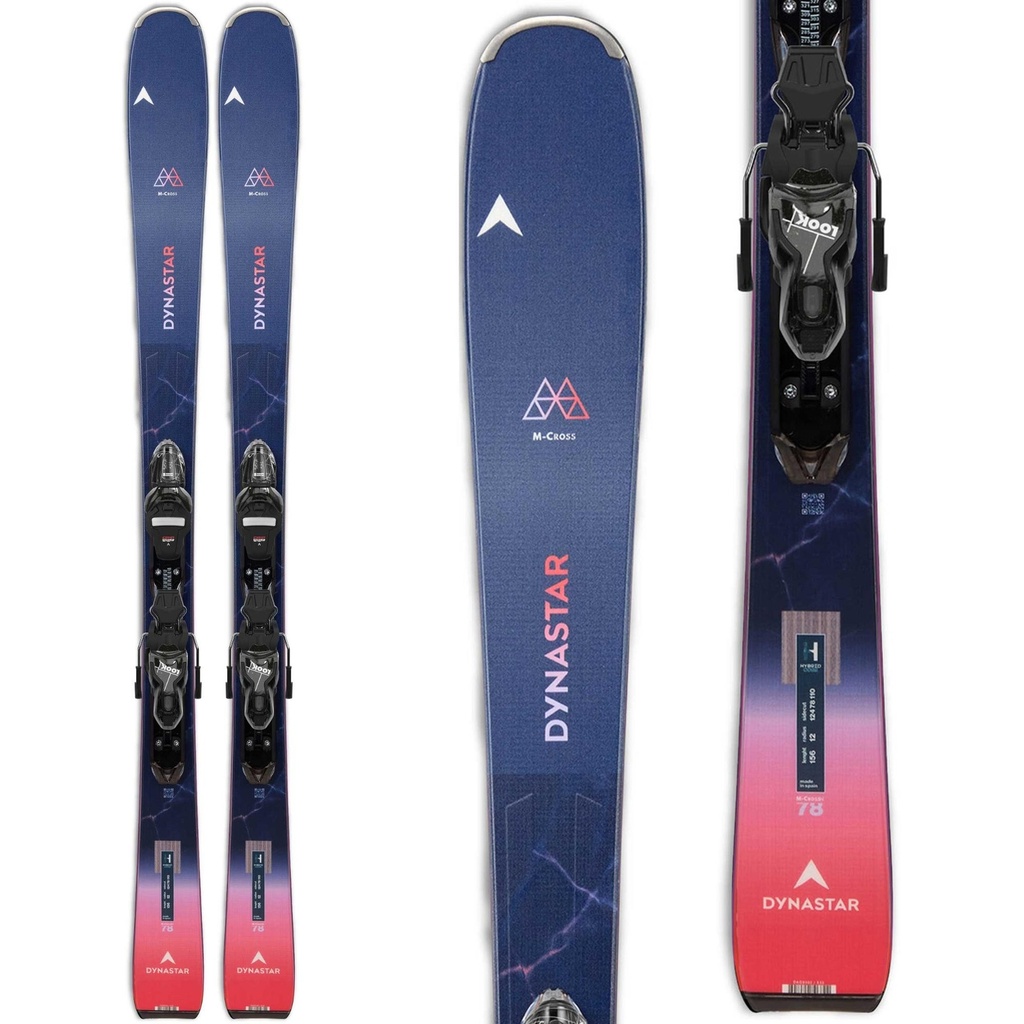Dynastar Women's M-Cross 78 Skis w/ Express 10 Bindings
