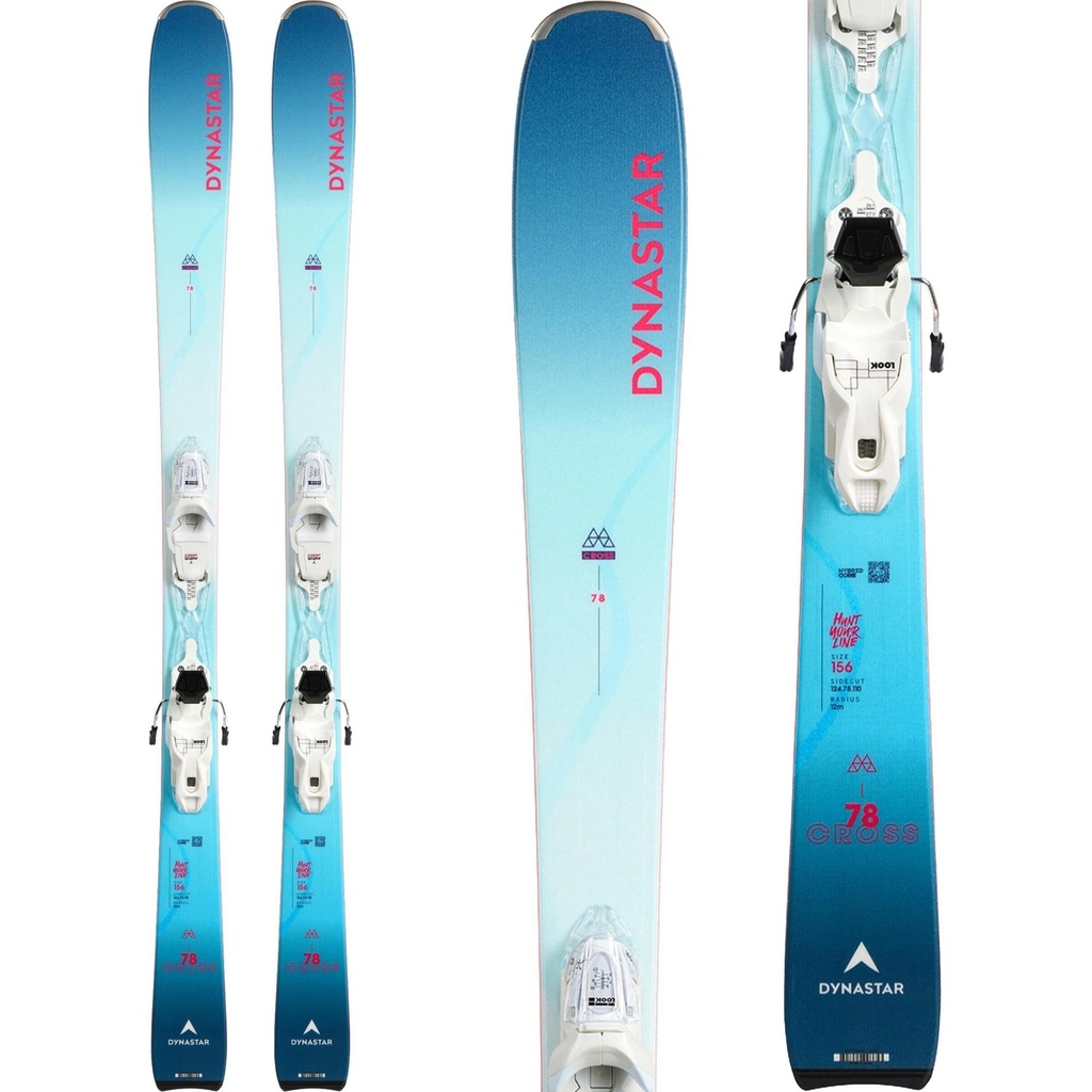 Dynastar Women's M-Cross 78 Skis w/ Xpress 10 Bindings '27