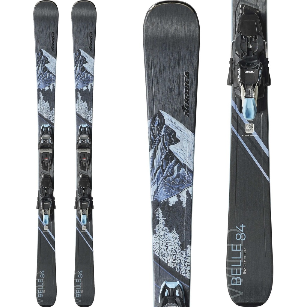 Nordica Women's Wild Belle DC 84 Skis w/ 11 FDT Bindings '27