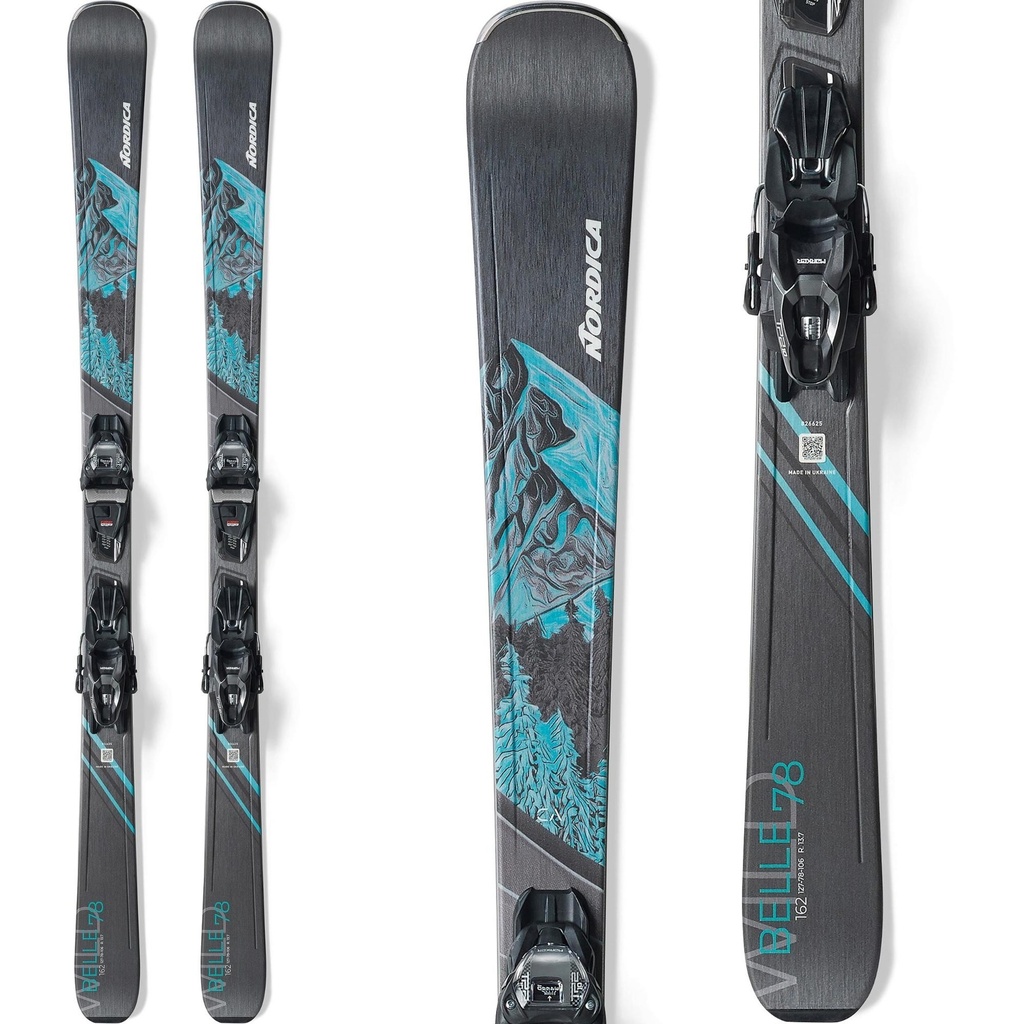 Nordica Women's Wild Belle 78CA Skis w/ 10 FDT Bindings '27