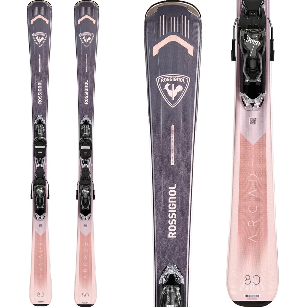 Rossignol Women's Arcade 80 Skis w/ XP 10 Bindings '27