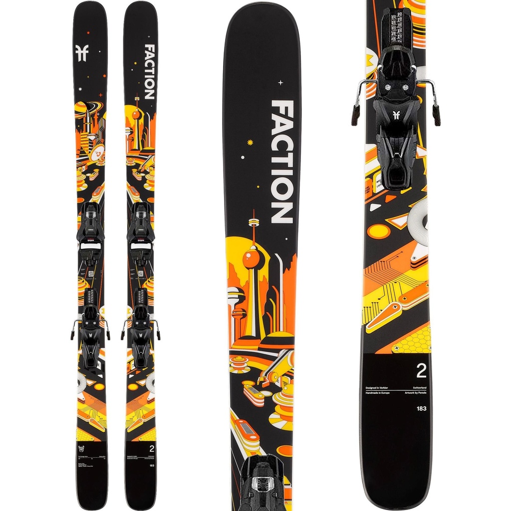 Faction Men's Prodigy 2 skis w/ Strive 11 Bindings '27