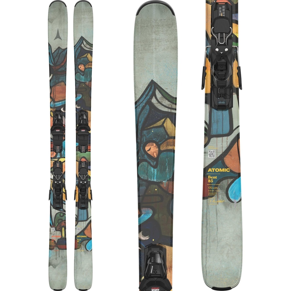Atomic Bent 85 R Skis w/ M10 Bindings