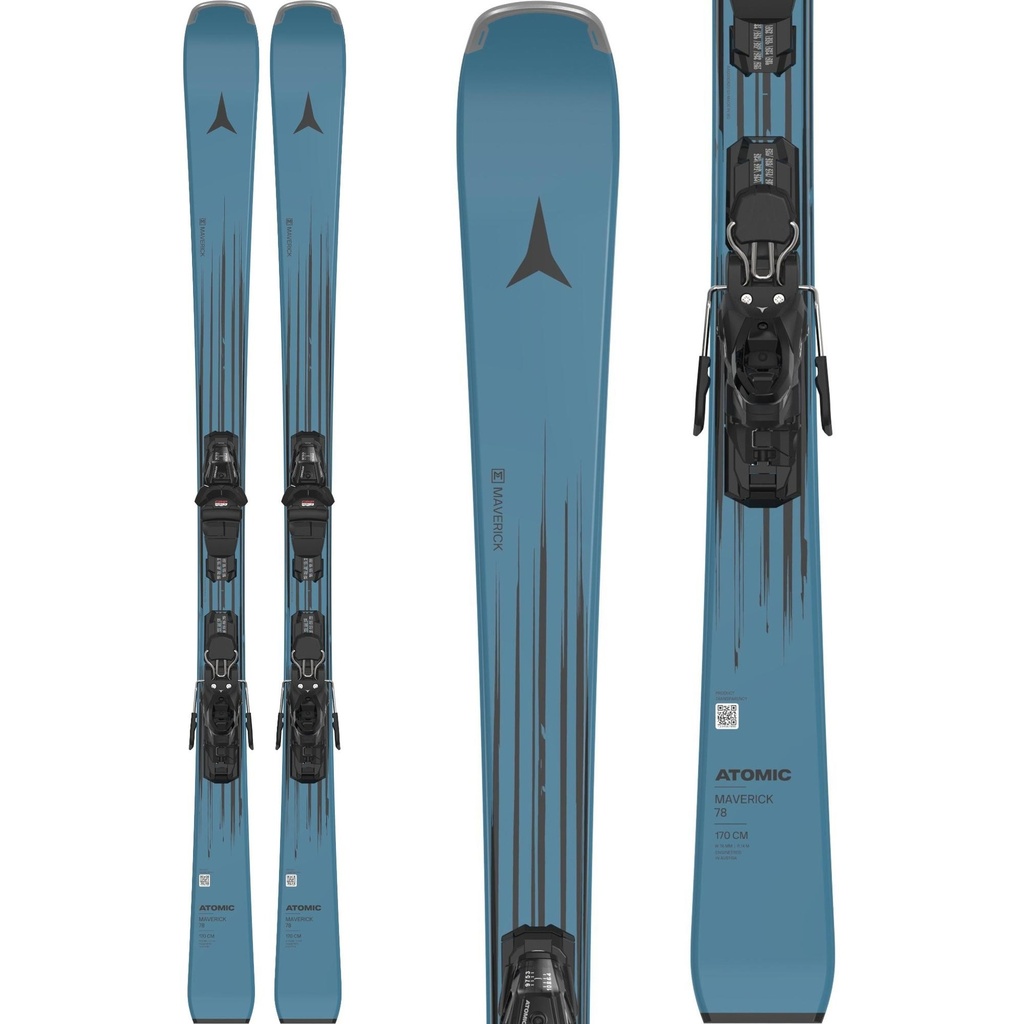 Atomic Men's Maverick 78 Skis w/ M10 Bindings