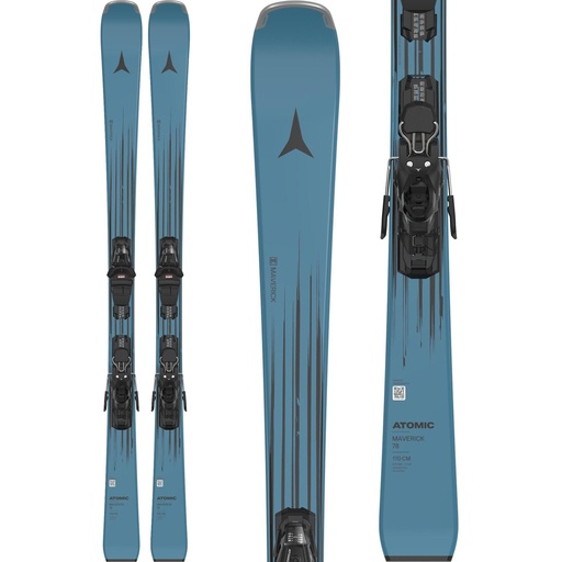 Atomic Men's Maverick 78 Skis w/ M10 Bindings