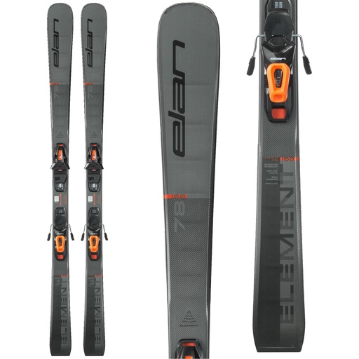 Elan Men's Element 78 SX Skis With EL 10 GW Bindings
