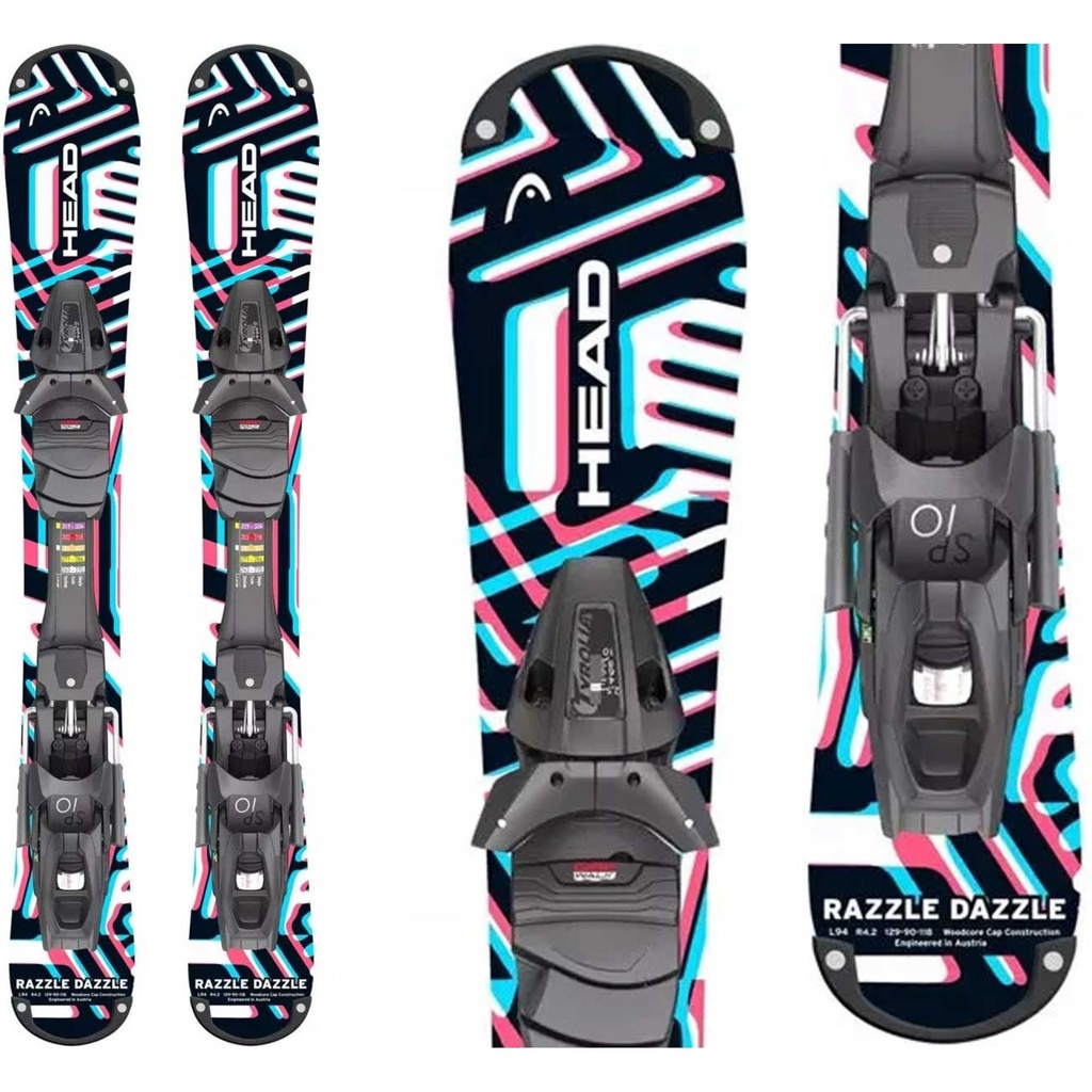 Head Razzle Dazzle Skis with SP 10 GW Bindings '26