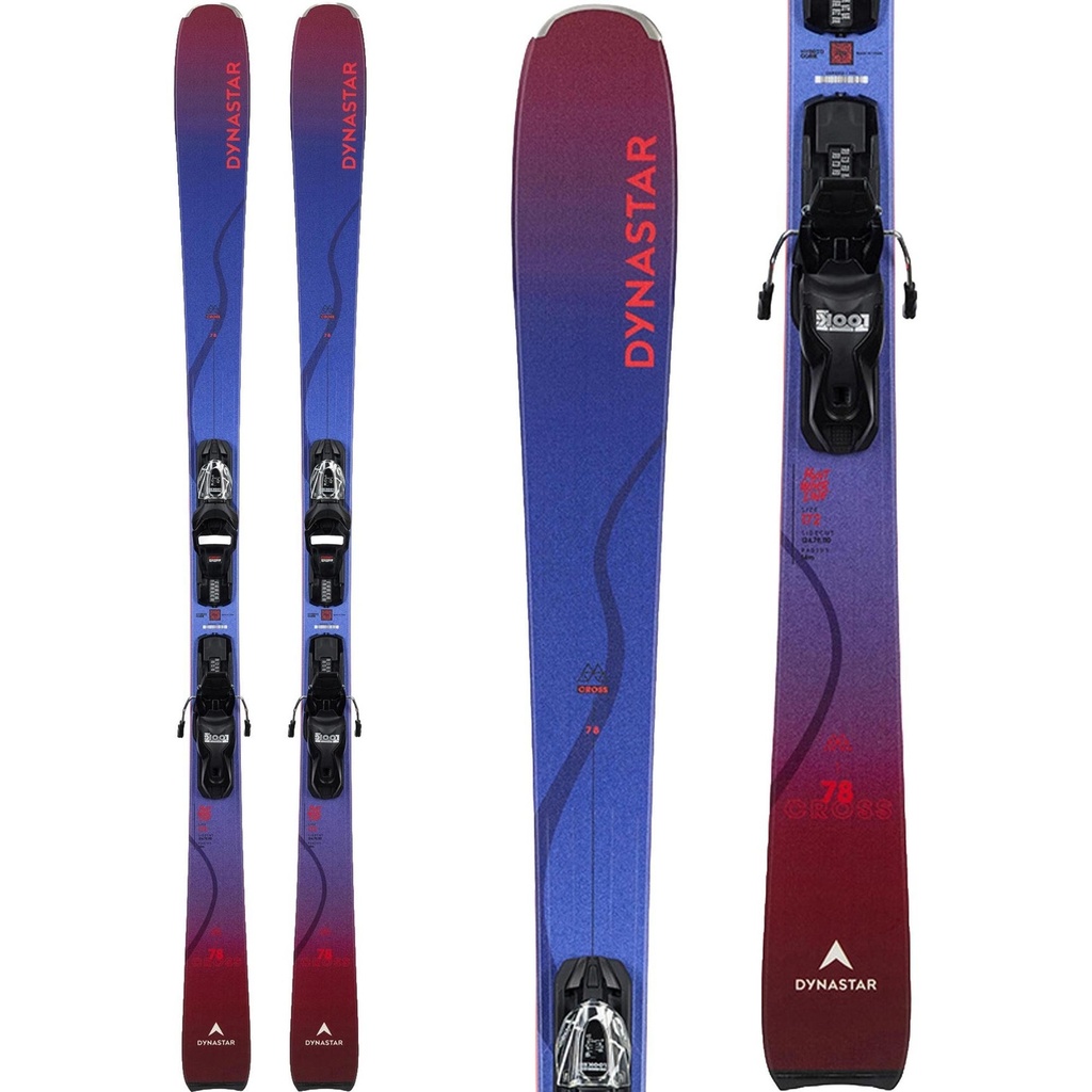 Dynastar Men's M-Cross 78 Skis w/ Xpress 10 Bindings '27