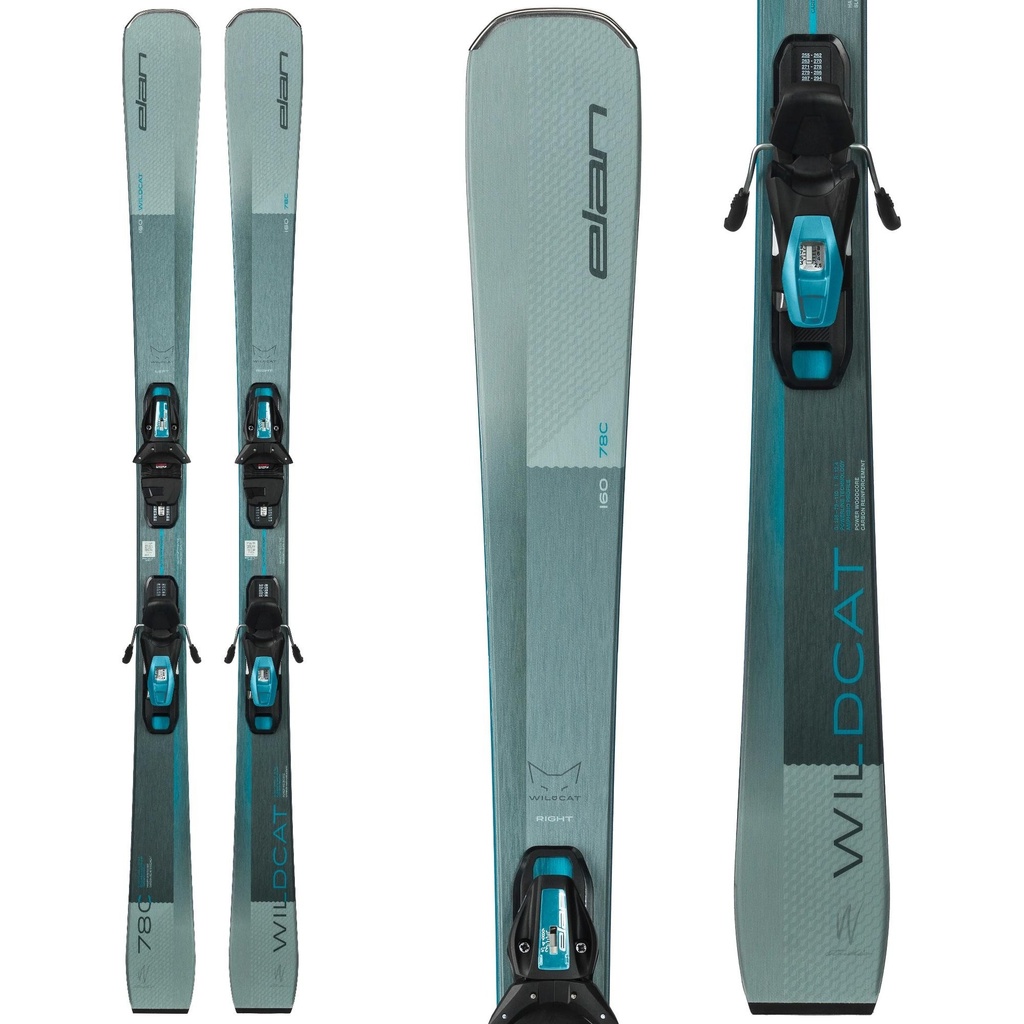 Elan Women's Wildcat 78 C SHIFTX With EL 9.0 Bindings