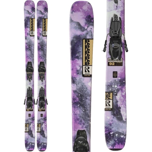 K2 Women's Reckoner 92 Skis w/ M3-11 Bindings '27