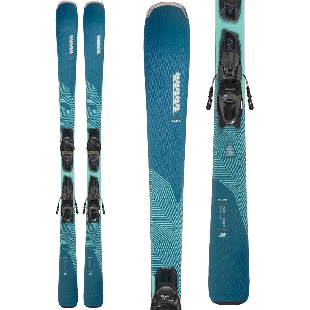 K2 Women's Blur 76 Skis w/ M3 10 Bindings '27