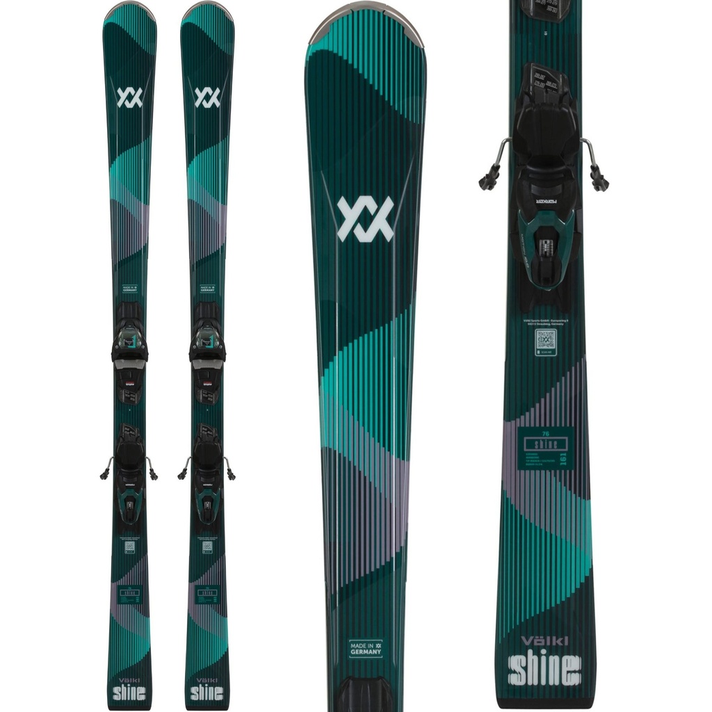 Volkl Women's Shine 76 Skis w/ VM 10 Bindings