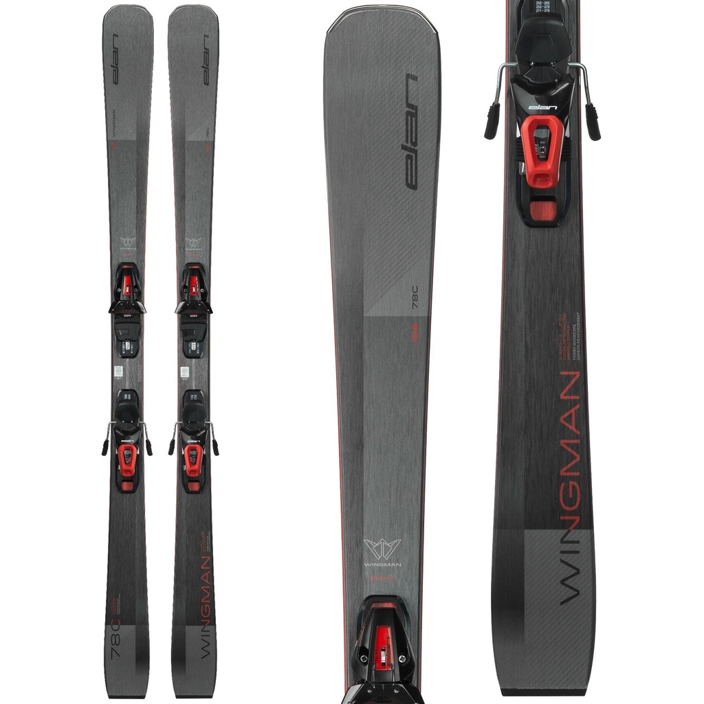 Elan Men's Wingman 78C Skis With El 10 Bindings