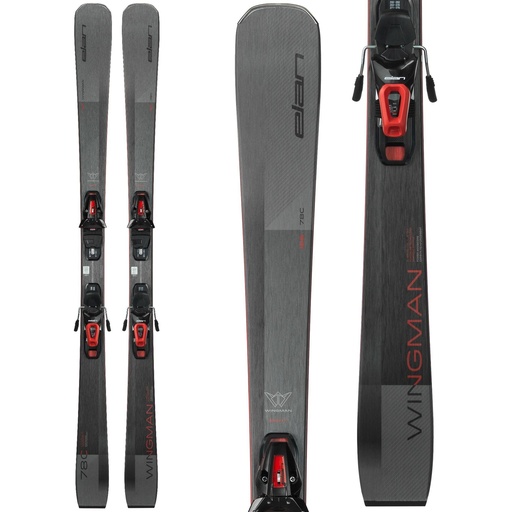 Elan Men's Wingman 78C Skis With El 10 Bindings