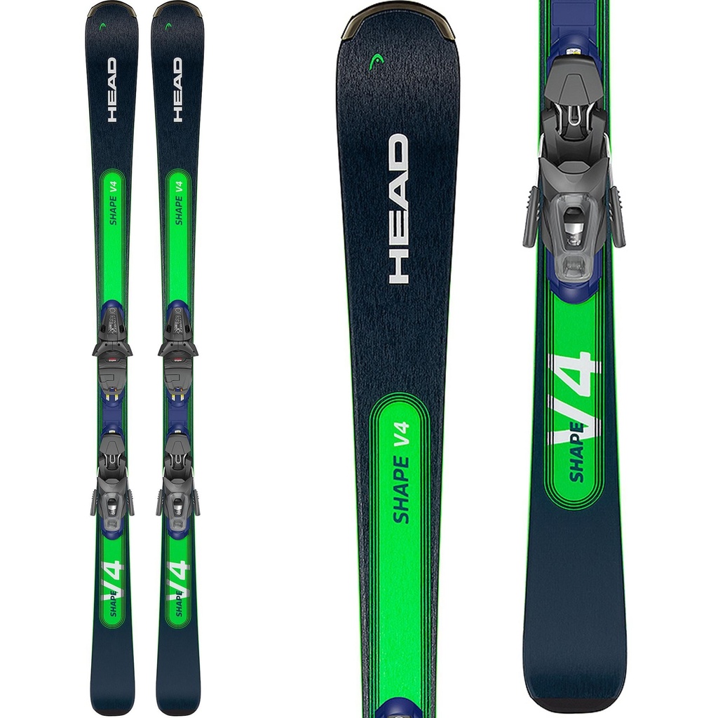 Head Men's Shape V4 Skis with PR 10 GripWalk Bindings '25
