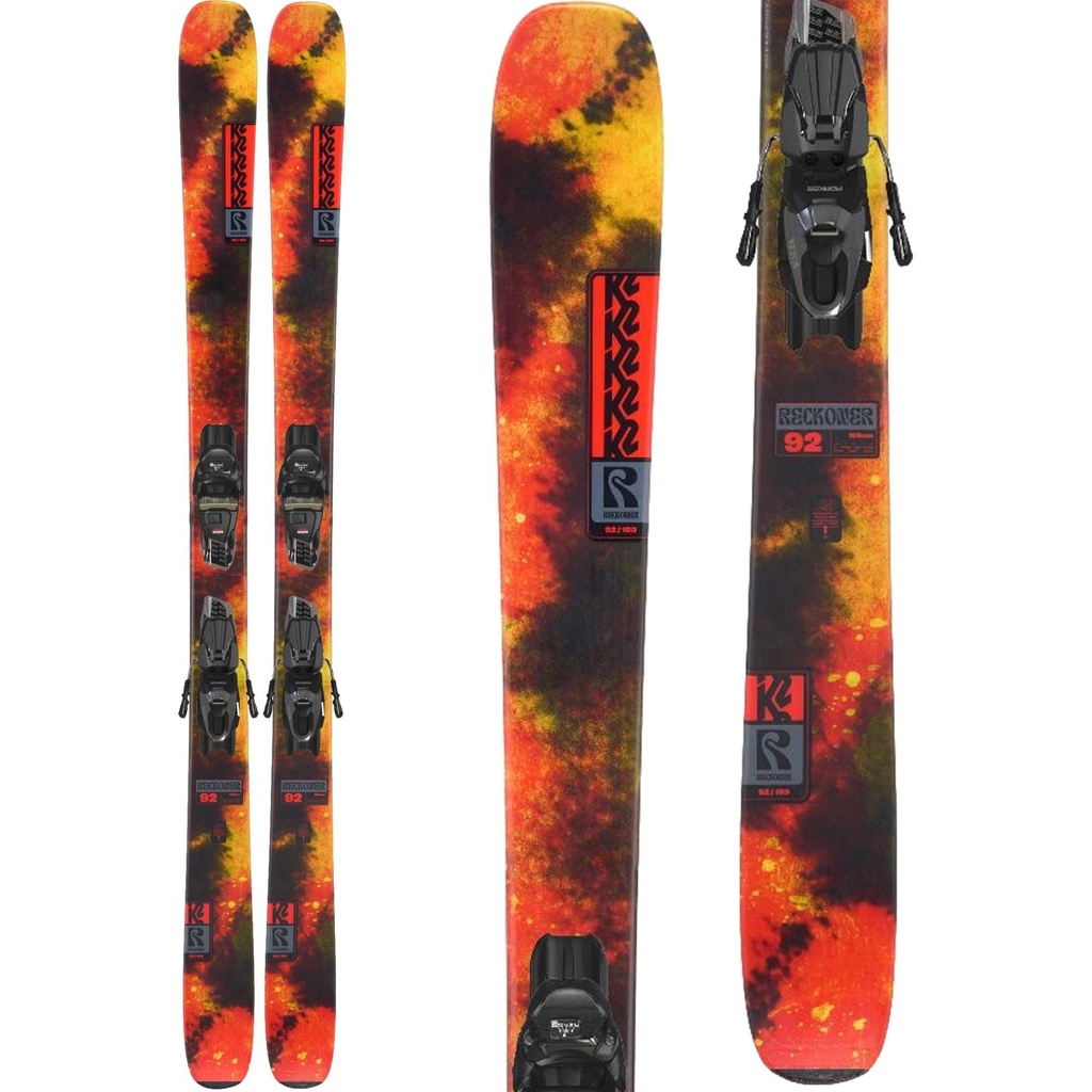 K2 Men's Reckoner 92 Skis w/ M3 11 Bindings '27