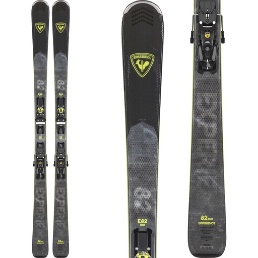 Rossignol Men's Experience 82 Basalt Skis with Konect SPX12 Bindings