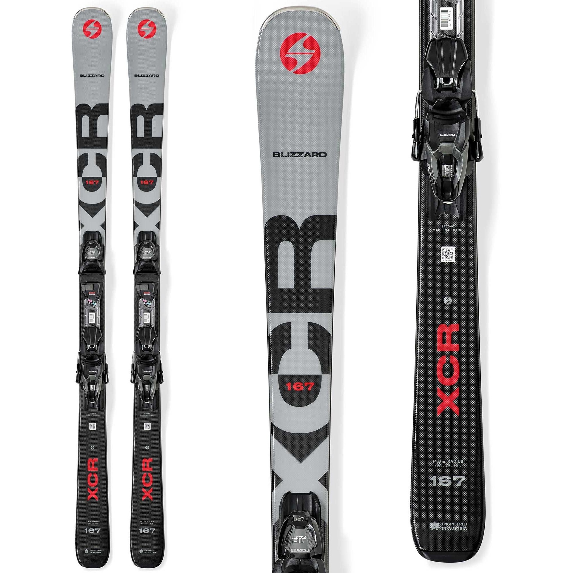 Blizzard Men's XCR Snow Skis with TLT 10 Bindings '26 | Sun & Ski
