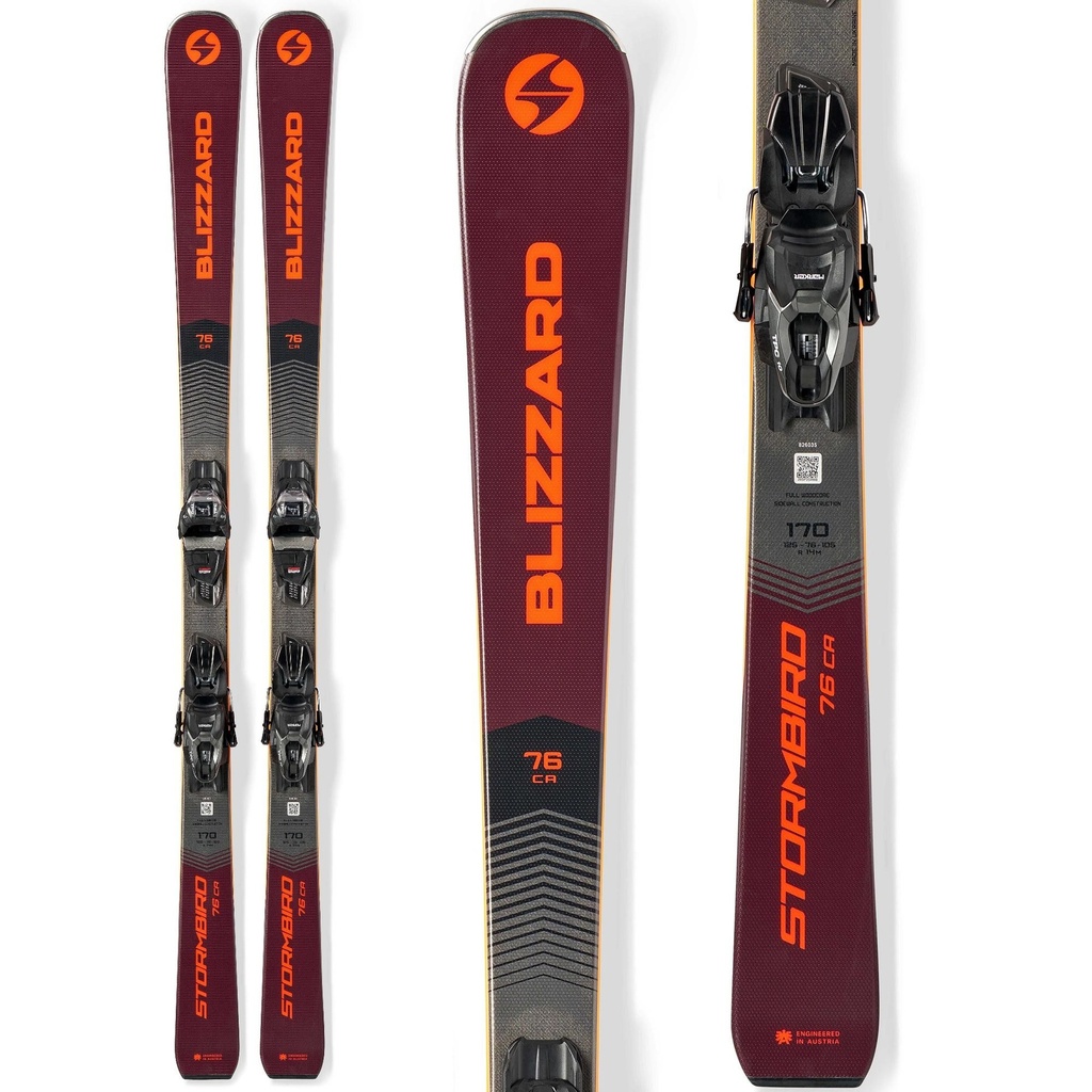 Blizzard Men's Stormbird 76 CA Skis w/ TPC 11 Bindings