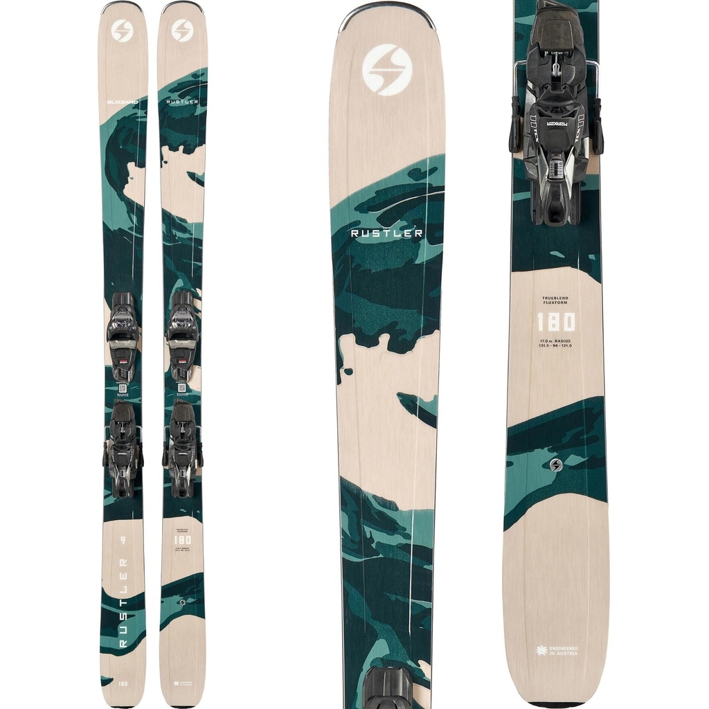 Blizzard Rustler 9 Skis w/ TCX-11 Bindings '27