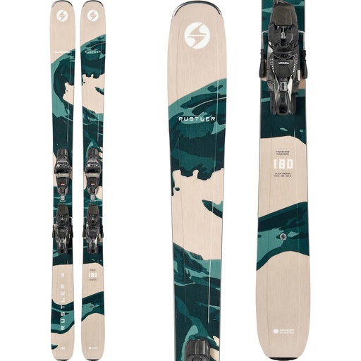 Blizzard Rustler 9 Skis w/ TCX-11 Bindings '27