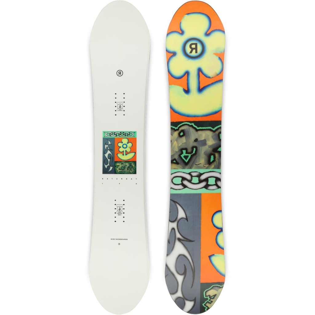 [000168592000000] Ride Women's Saturday Snowboard (142 CM)