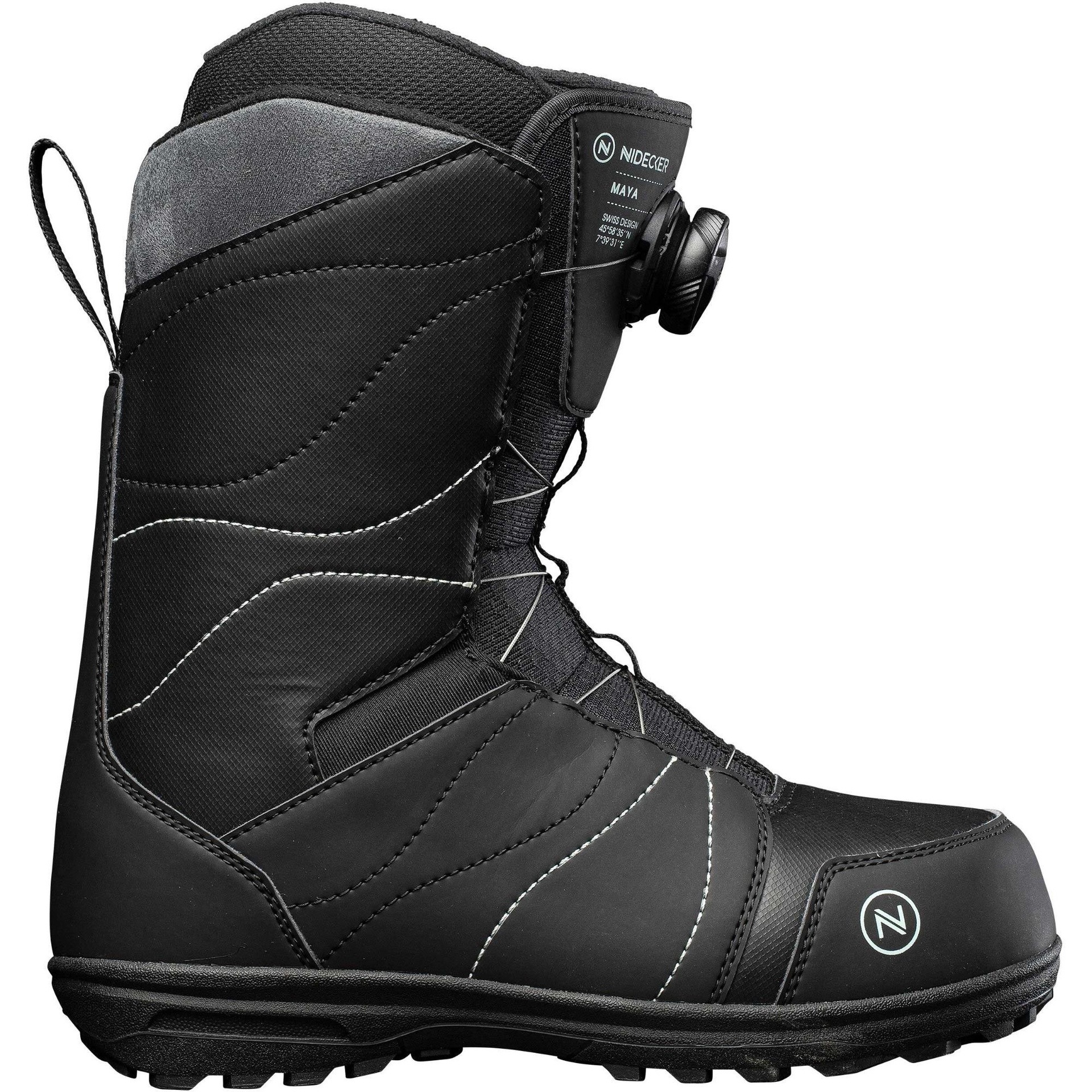NIDECKER MAYA スノーボードブーツ ブラック Nidecker Women's Maya Snowboard Boots | Sun & Ski Sports