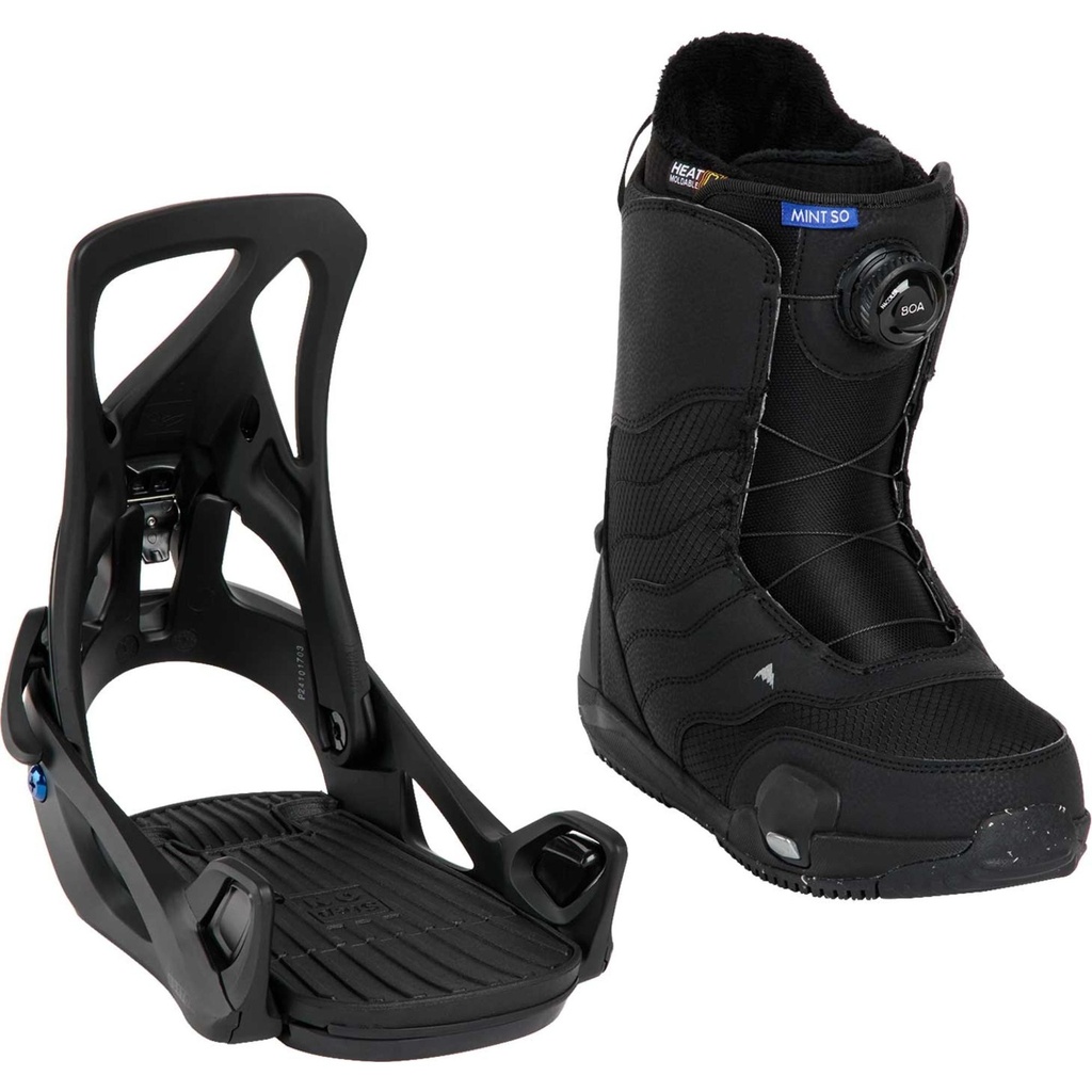 Burton Women's Mint Step On Boots & Binding Package '27