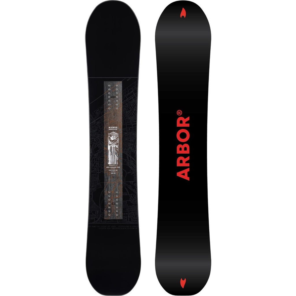 Arbor Red Gerard Pro Snowboard