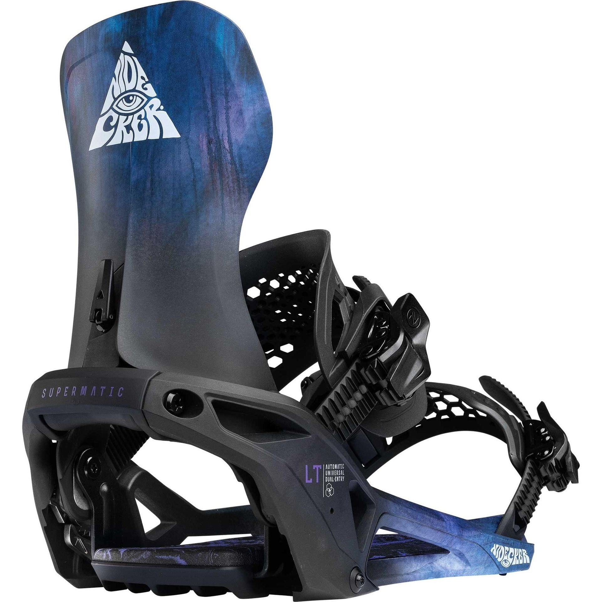 スノーボード NIDECKER SUPERMATIC Nidecker LT Supermatic Snowboard Bindings | Sun & Ski Sports