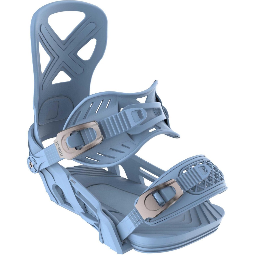 Bent Metal Anvil Snowboard Bindings